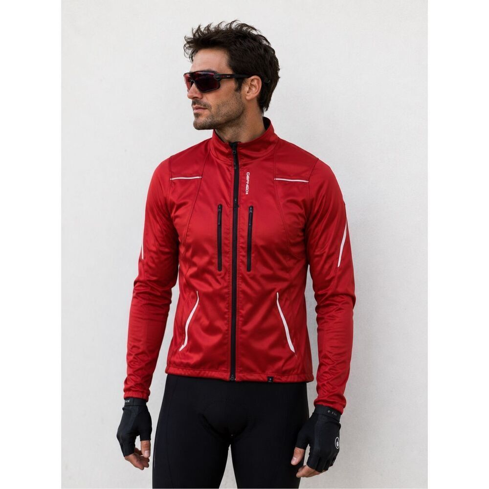 Canari Everest Cycling Jacket Crimson Men’s XL Outdoor Athletic Running